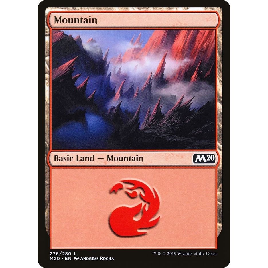 Image for Mountain (276) (276) (M20) - Magic: The Gathering