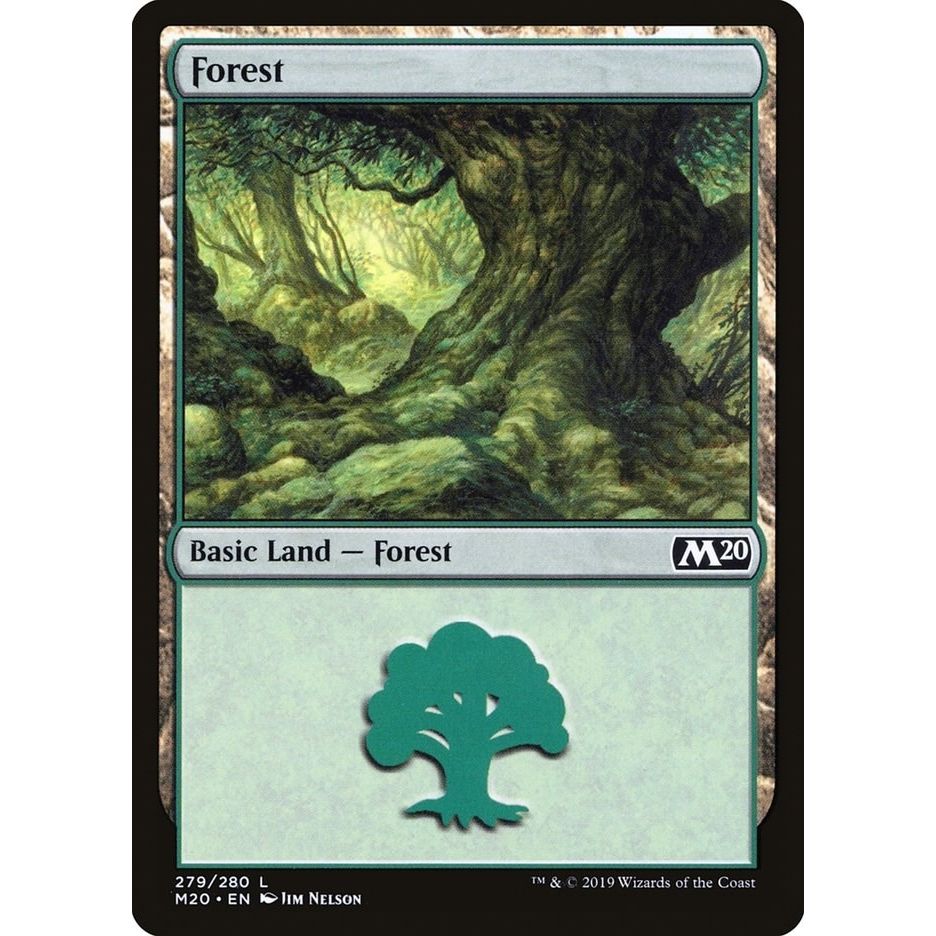 Image for Forest (279) (279) (M20) - Magic: The Gathering