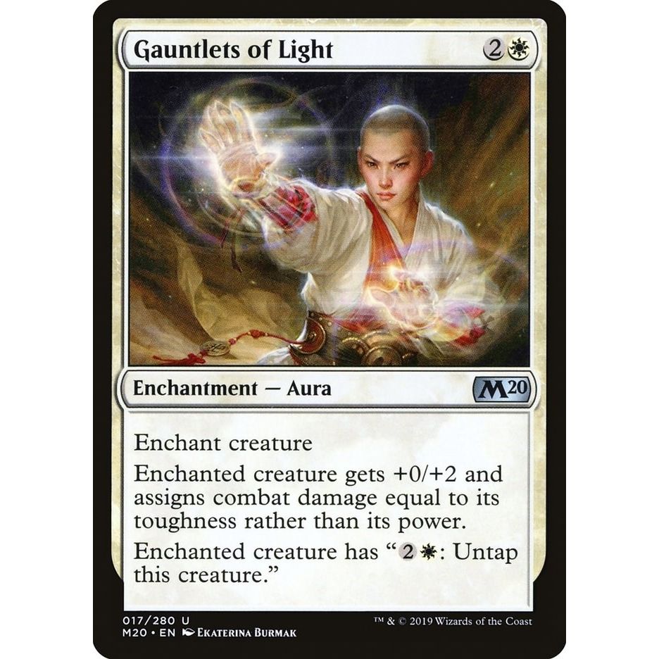 Image for Gauntlets of Light (17) (M20) - Magic: The Gathering