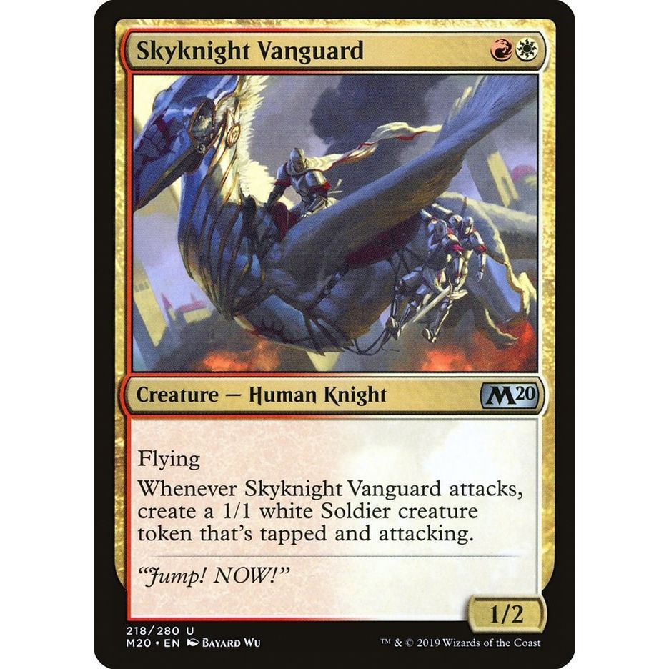 Image for Skyknight Vanguard (218) (M20) - Magic: The Gathering