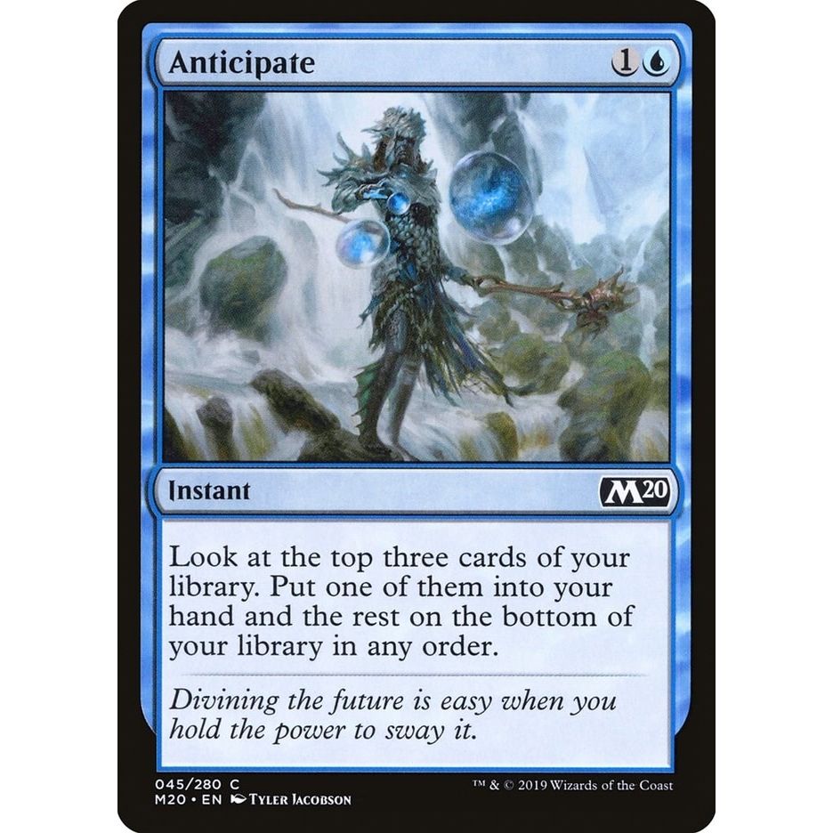 Image for Anticipate (45) (M20) - Magic: The Gathering