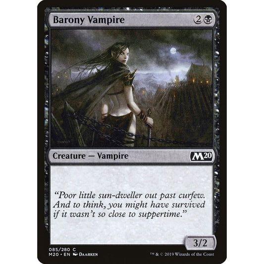 Image for Barony Vampire (85) (M20) - Magic: The Gathering