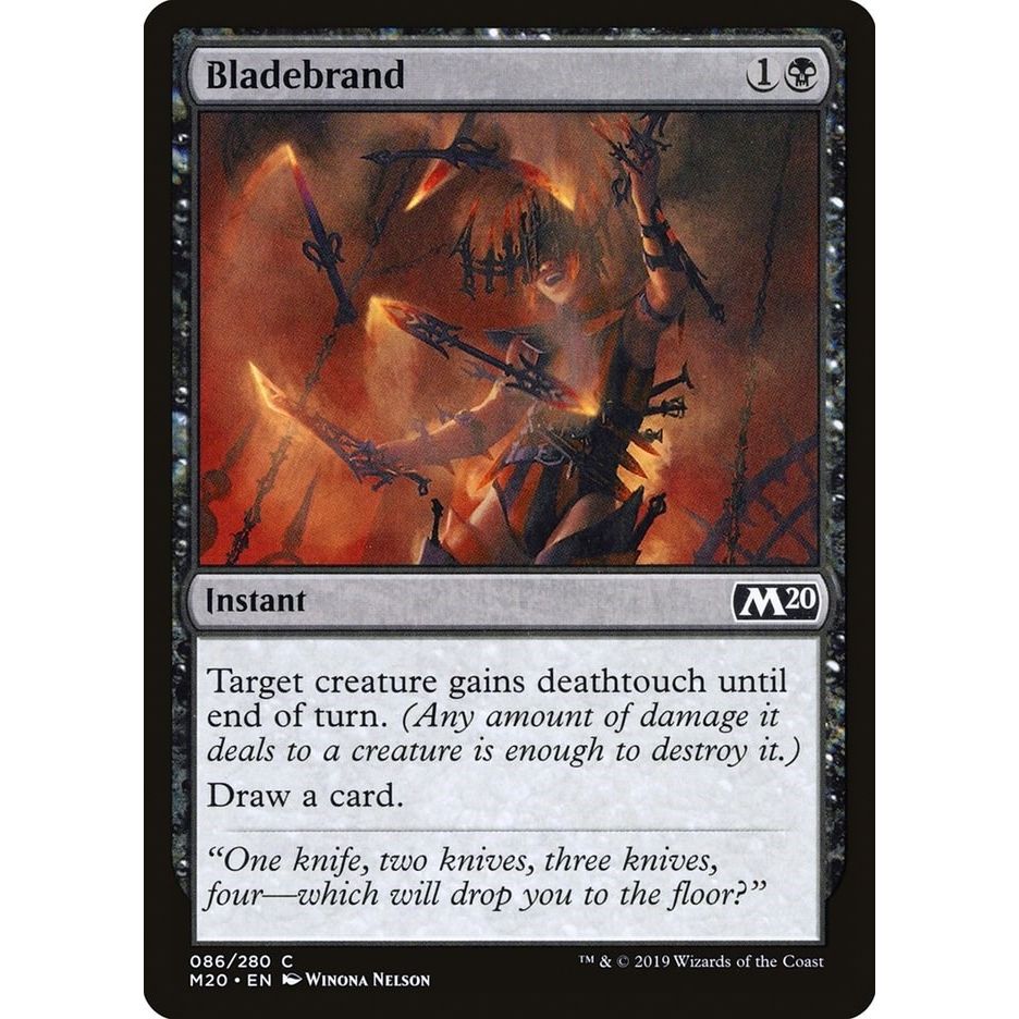 Image for Bladebrand (86) (M20) - Magic: The Gathering