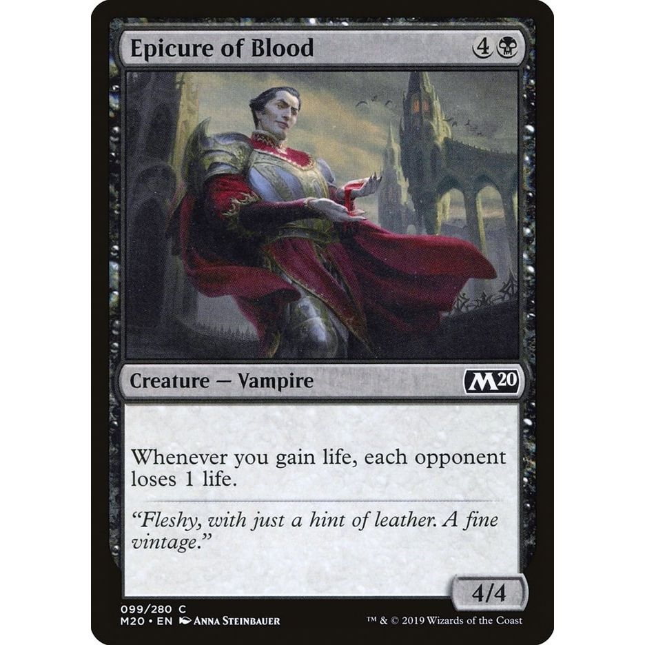 Image for Epicure of Blood (99) (M20) - Magic: The Gathering