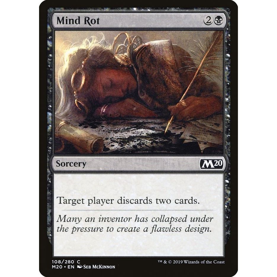 Image for Mind Rot (108) (M20) - Magic: The Gathering