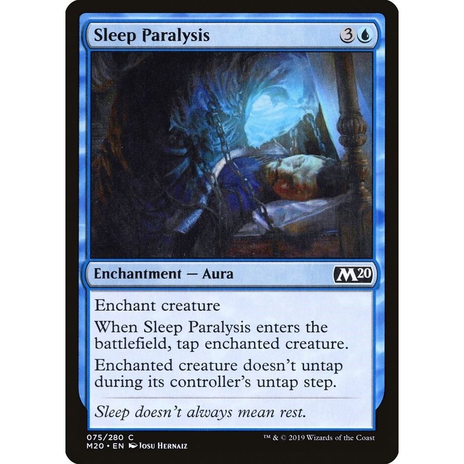 Image for Sleep Paralysis (75) (M20) - Magic: The Gathering
