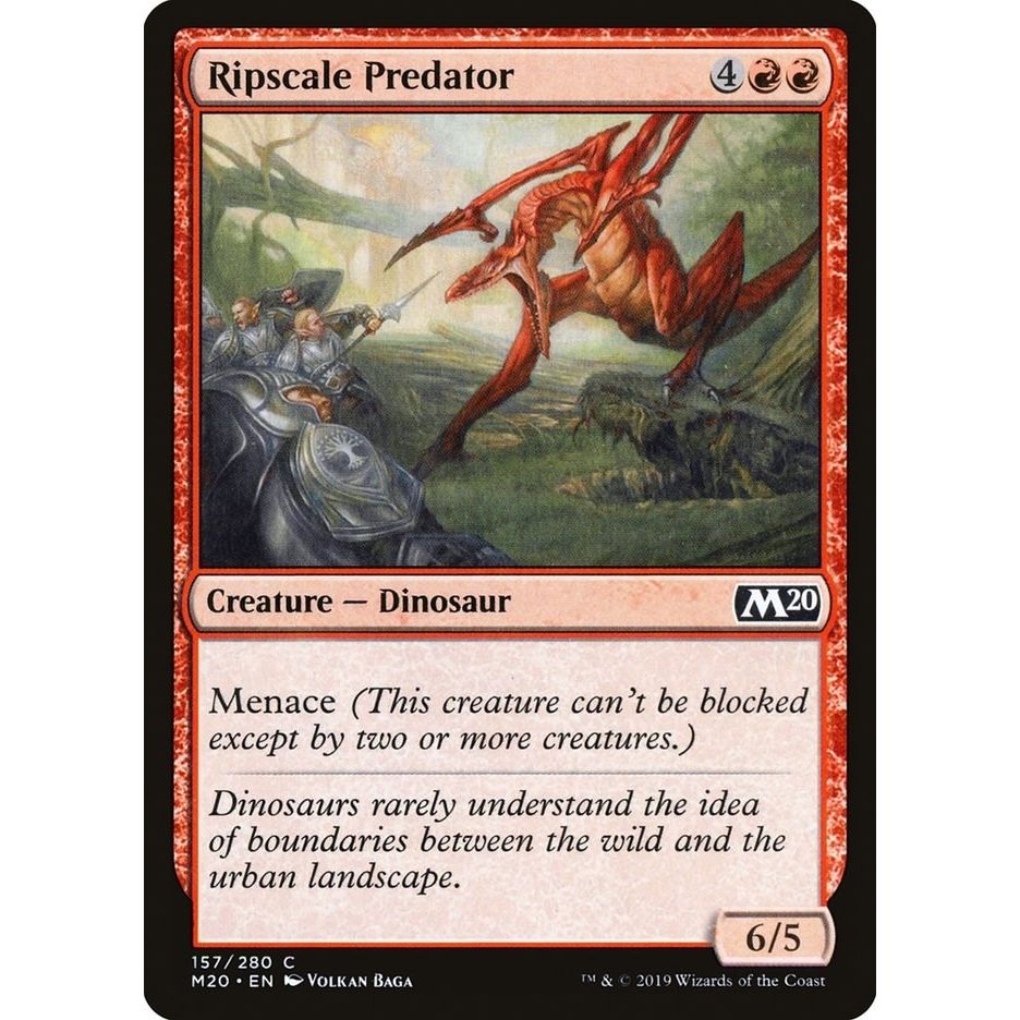 Image for Ripscale Predator (157) (M20) - Magic: The Gathering