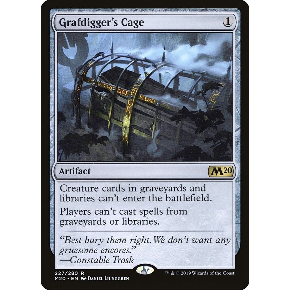 Image for Grafdigger's Cage (227) (M20) - Magic: The Gathering