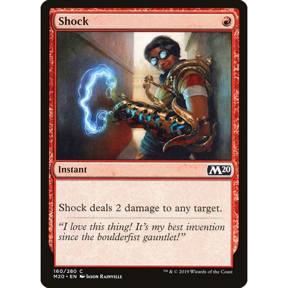 Image for Shock (160) (M20) - Magic: The Gathering