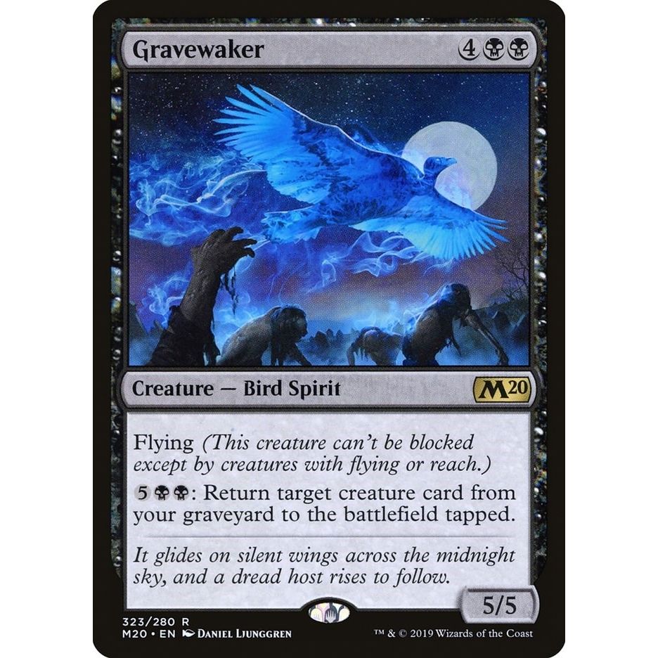 Image for Gravewaker (323) (M20) - Magic: The Gathering