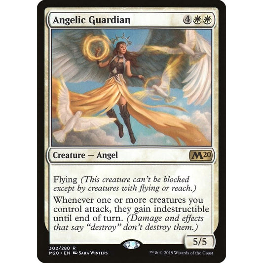 Image for Angelic Guardian (302) (M20) - Magic: The Gathering