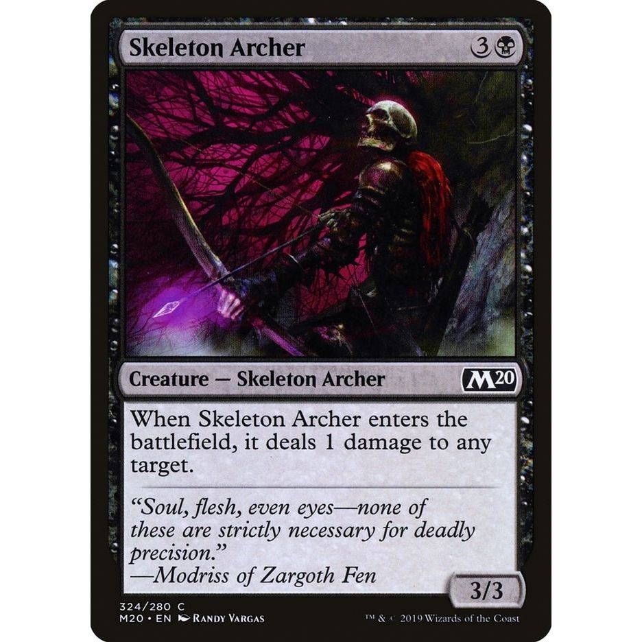 Image for Skeleton Archer (324) (M20) - Magic: The Gathering