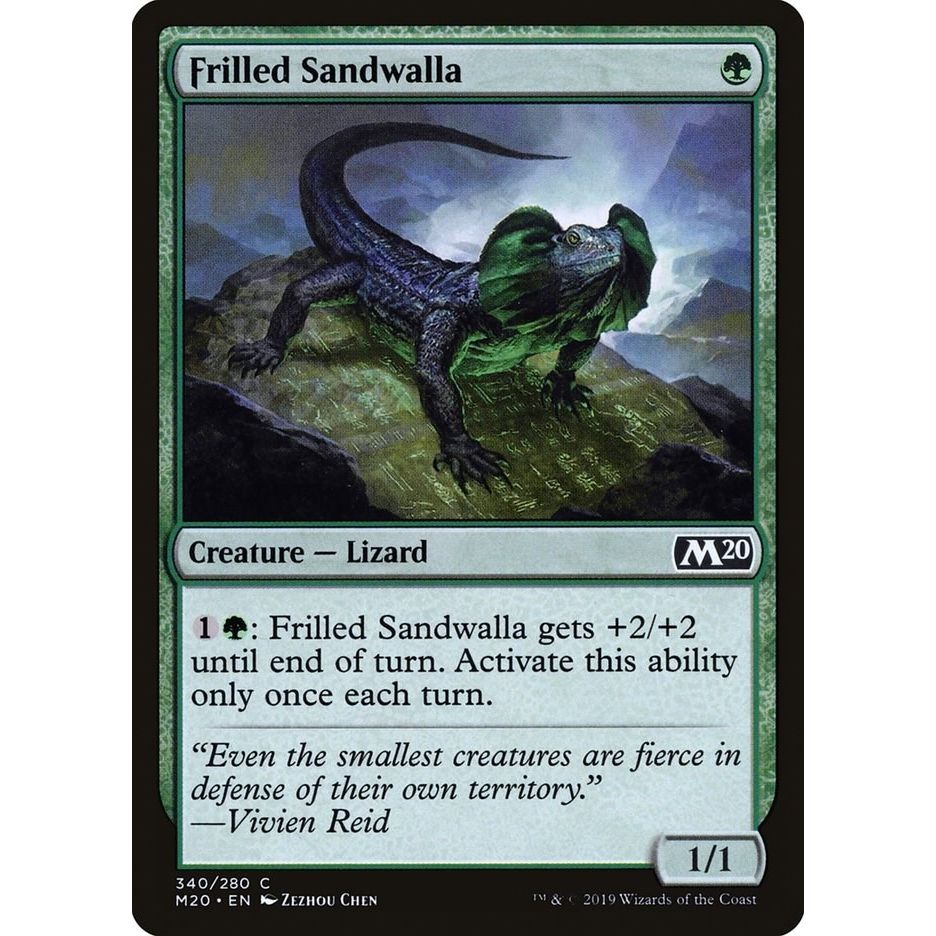Image for Frilled Sandwalla (340) (M20) - Magic: The Gathering
