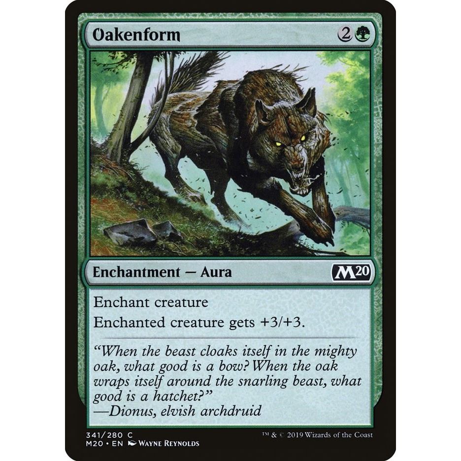 Image for Oakenform (341) (M20) - Magic: The Gathering