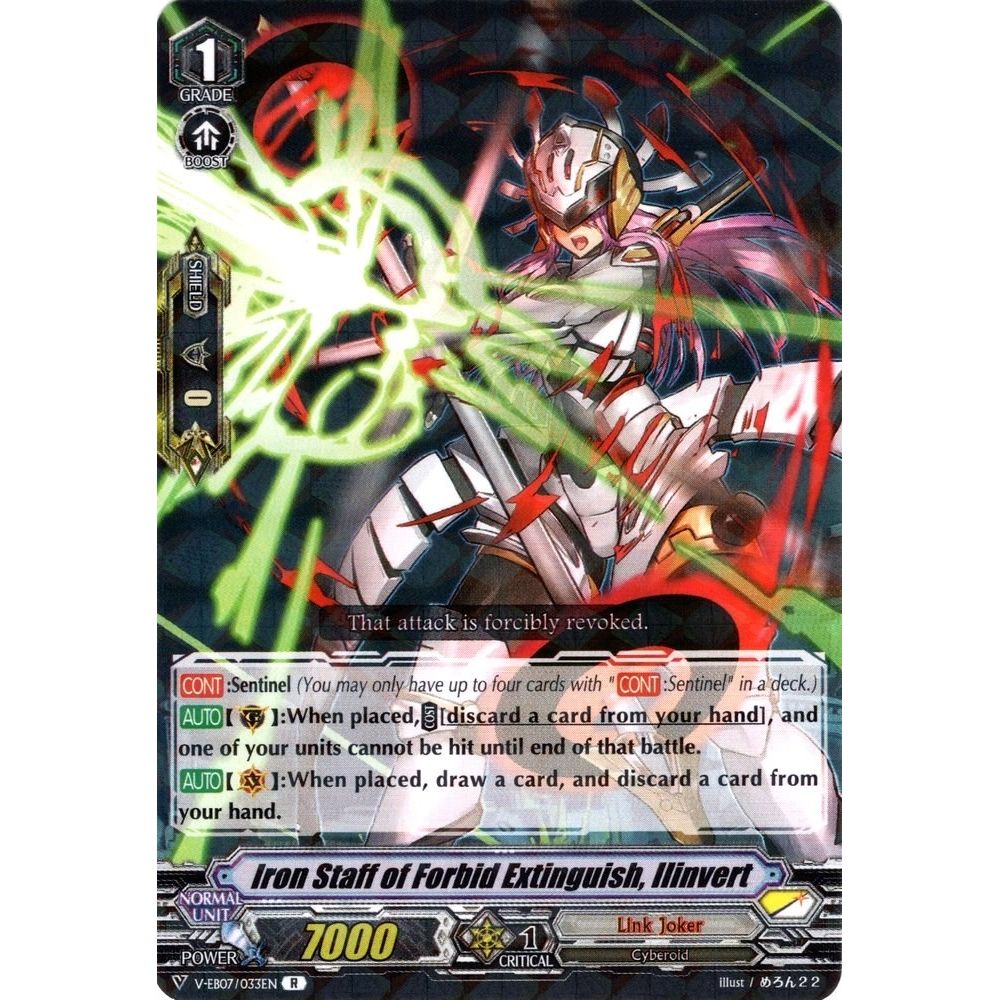 Image for Iron Staff of Forbid Extinguish, Ilinvert (V-EB07/033EN) (V-EB07) - Cardfight Vanguard