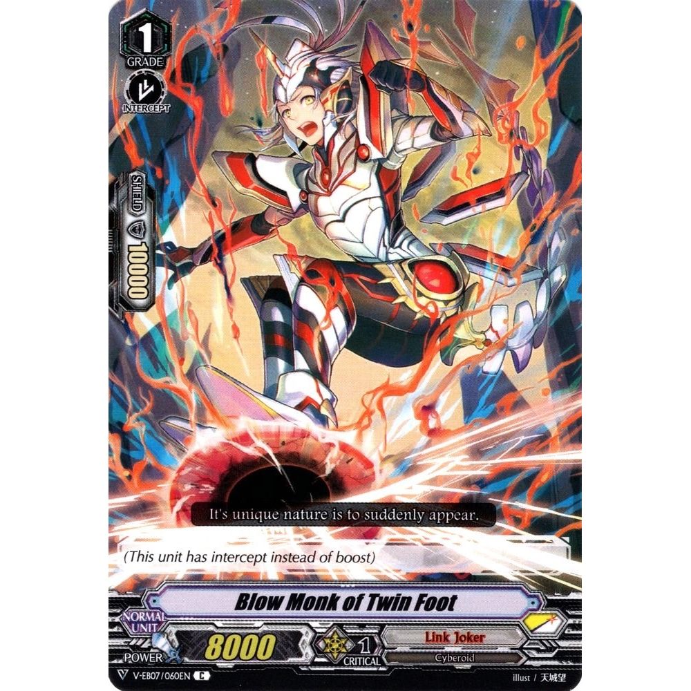Image for Blow Monk of the Twin Foot (V-EB07/060EN) (V-EB07) - Cardfight Vanguard