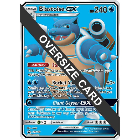 Image for Blastoise GX - SM189 (Black Star Promos) (SM189) (PR) - Pokemon