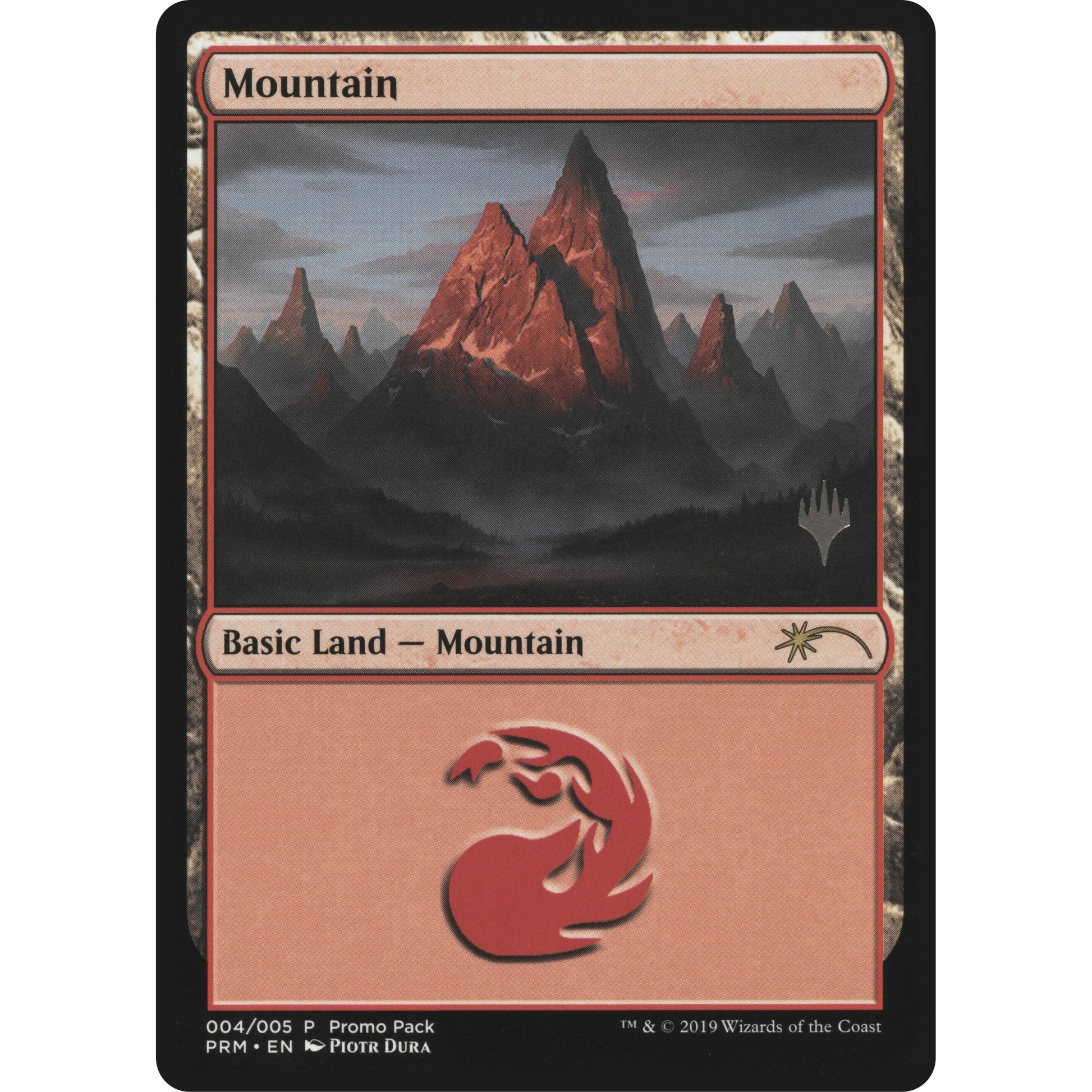 Image for Mountain (4) (PPM20) - Magic: The Gathering