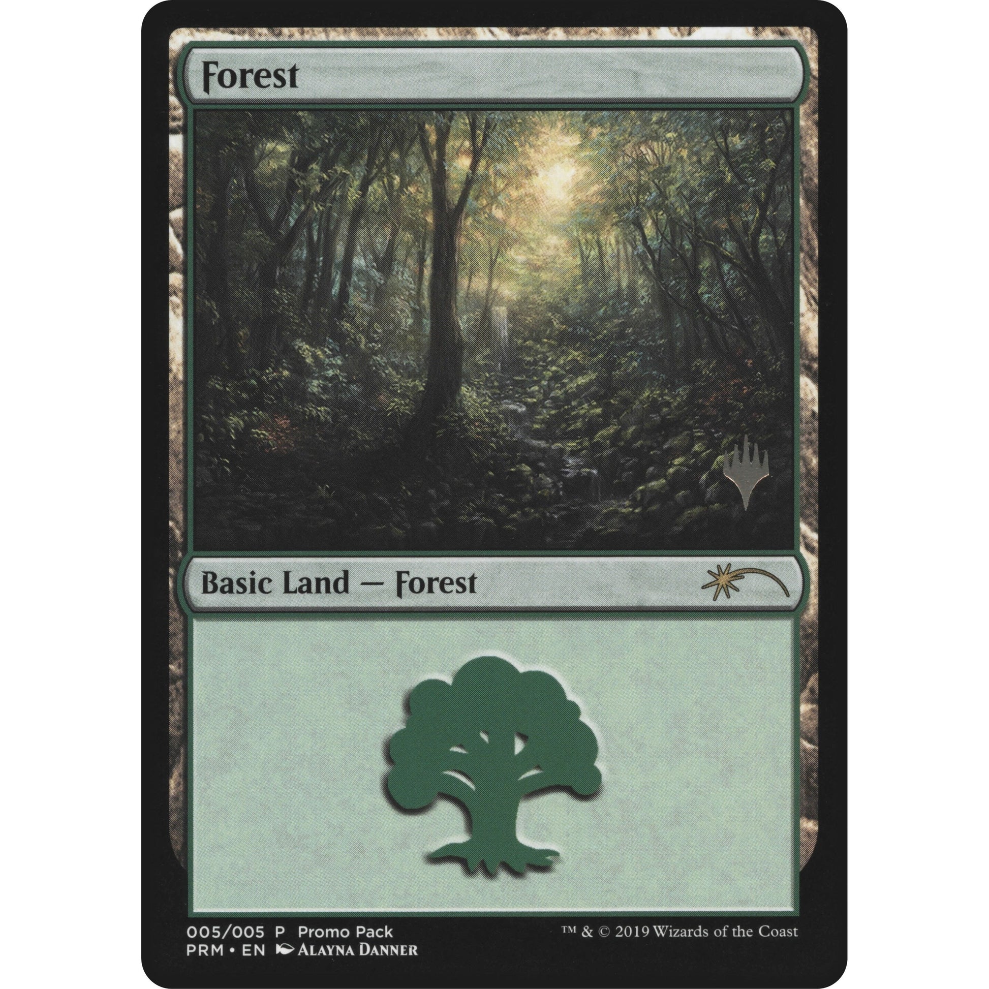 Image for Forest (5) (PPM20) - Magic: The Gathering