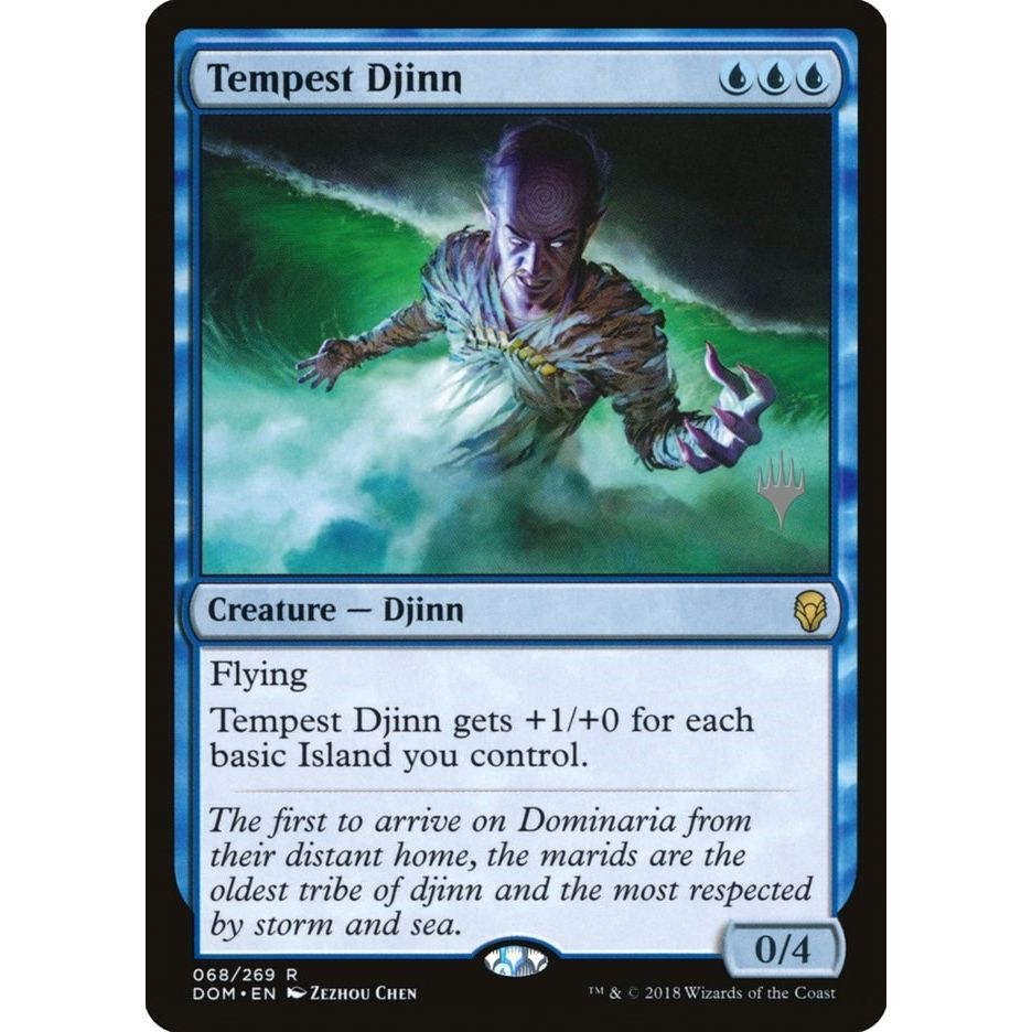 Image for Tempest Djinn (68) (PPM20) - Magic: The Gathering
