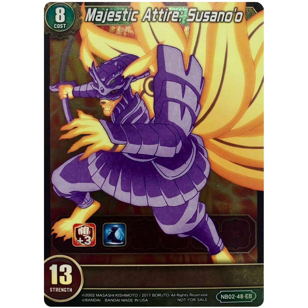 Image for Majestic Attire: Sasano'o (NB02-48-EB) (NBTPC) - Chrono Clash System
