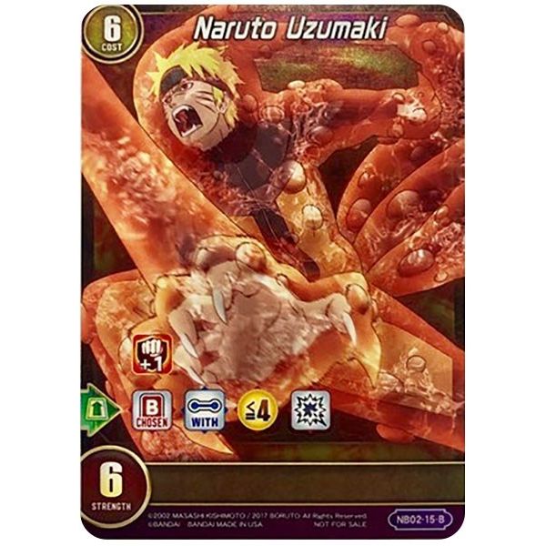 Image for Naruto Uzumaki (NB02-15-B) (NB02-15-B) (NBTPC) - Chrono Clash System