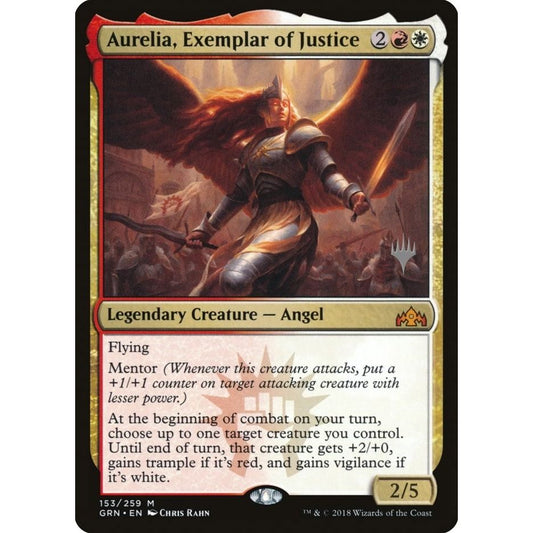 Image for Aurelia, Exemplar of Justice (153) (PPM20) - Magic: The Gathering
