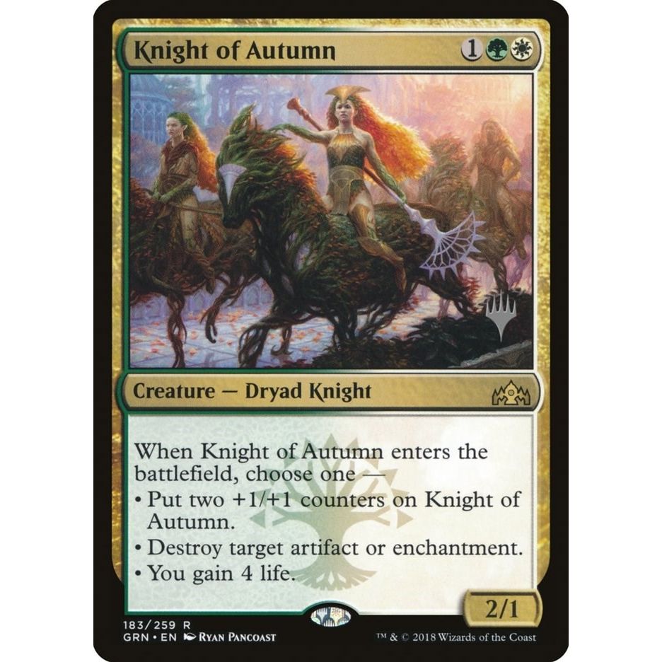 Image for Knight of Autumn (183) (PPM20) - Magic: The Gathering