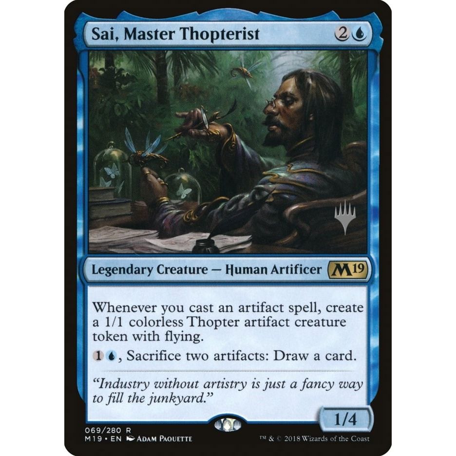 Image for Sai, Master Thopterist (69) (PPM20) - Magic: The Gathering