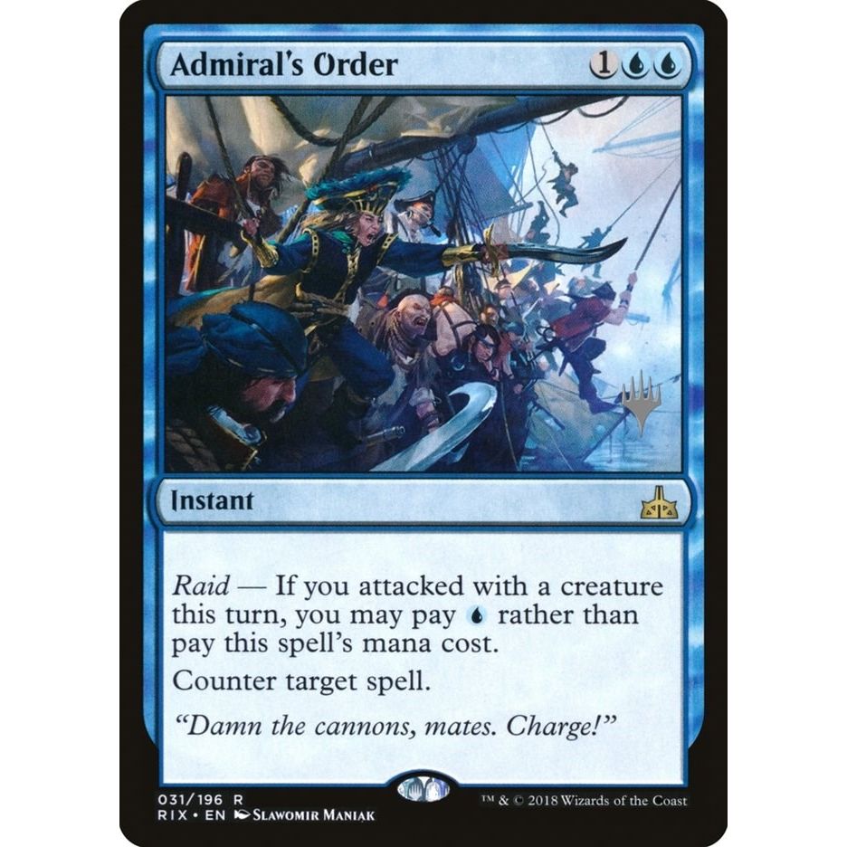 Image for Admiral's Order (31) (PPM20) - Magic: The Gathering