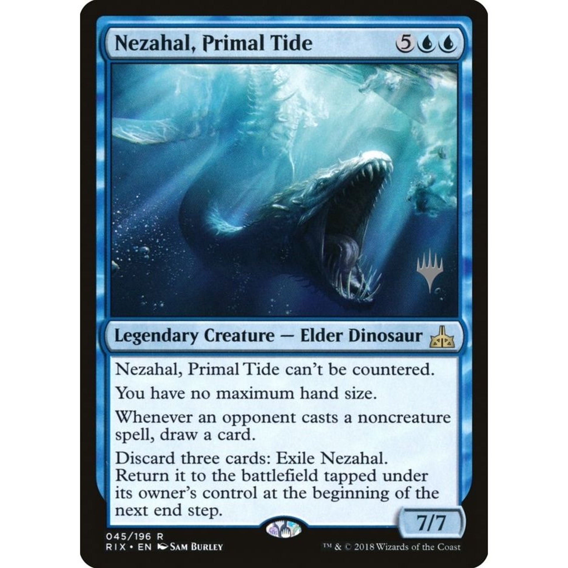 Image for Nezahal, Primal Tide (45) (PPM20) - Magic: The Gathering