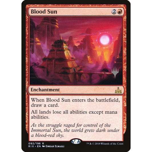 Image for Blood Sun (92) (PPM20) - Magic: The Gathering