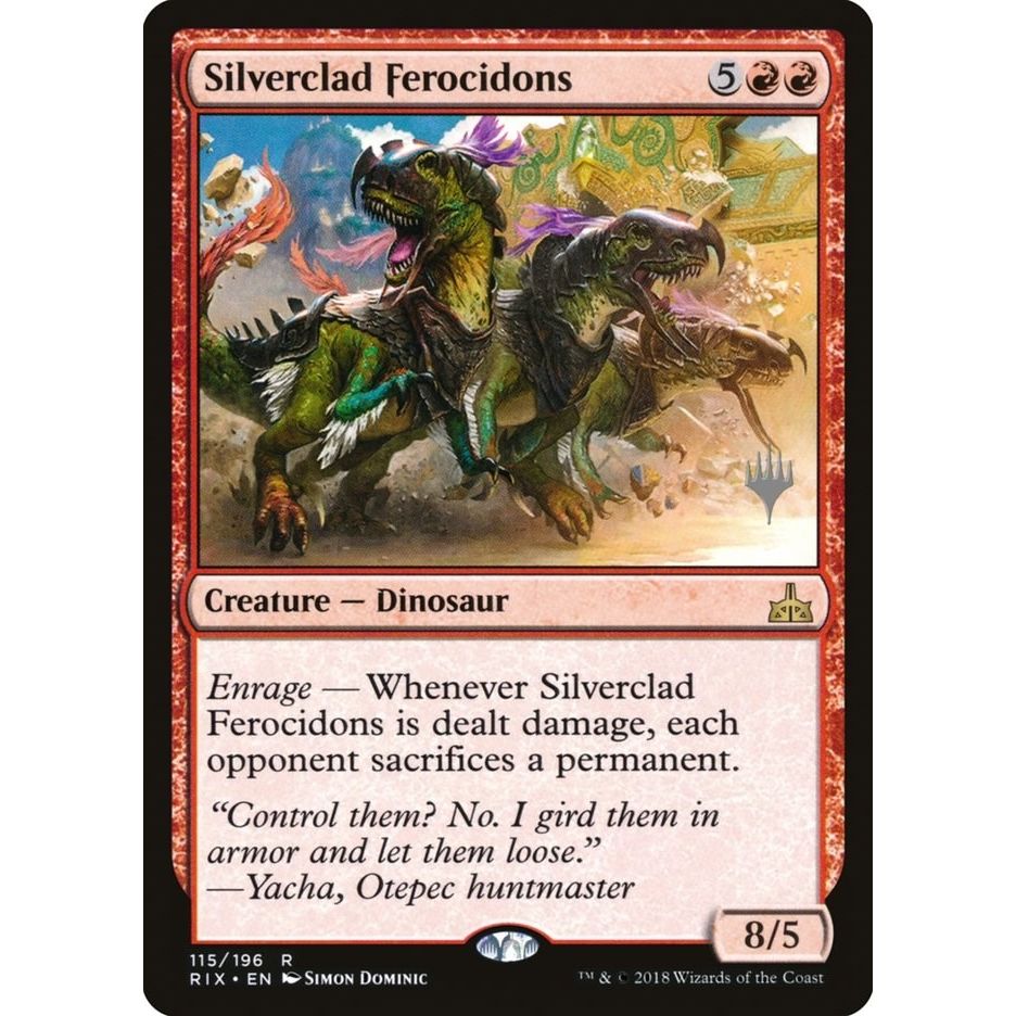 Image for Silverclad Ferocidons (115) (PPM20) - Magic: The Gathering