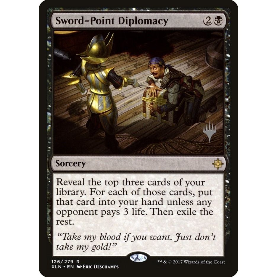 Image for Sword-Point Diplomacy (126) (PPM20) - Magic: The Gathering
