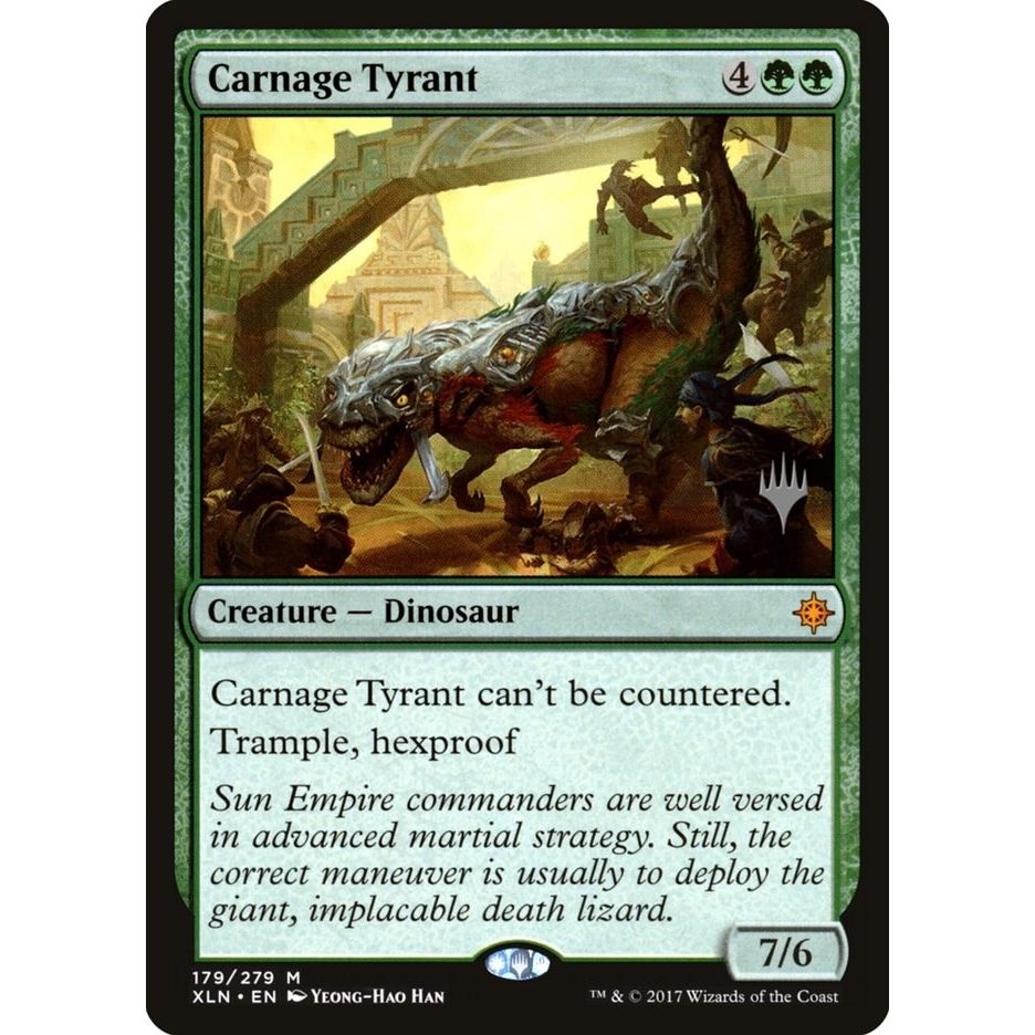 Image for Carnage Tyrant (179) (PPM20) - Magic: The Gathering
