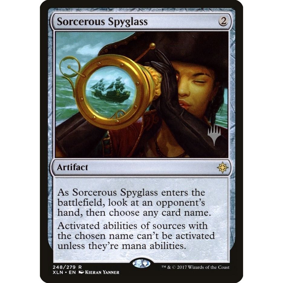 Image for Sorcerous Spyglass (248) (PPM20) - Magic: The Gathering