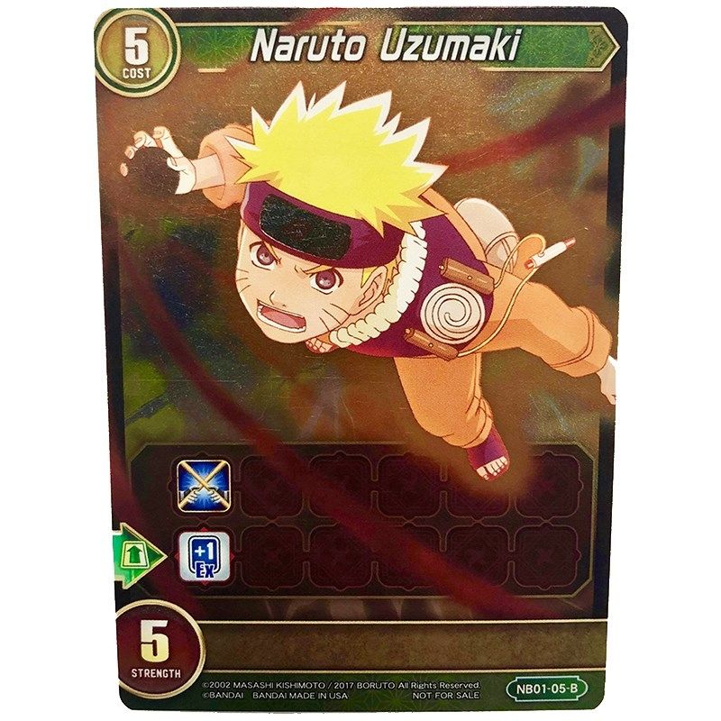 Image for Naruto Uzumaki (NB01-05-B) (NBTPC) - Chrono Clash System