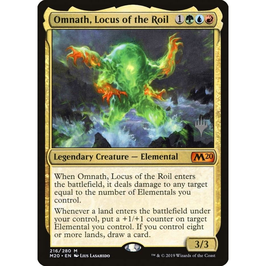 Image for Omnath, Locus of the Roil (216) (PPM20) - Magic: The Gathering