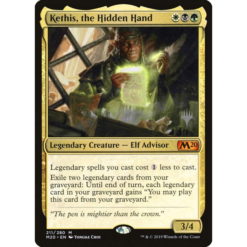 Image for Kethis, the Hidden Hand (211) (PPM20) - Magic: The Gathering