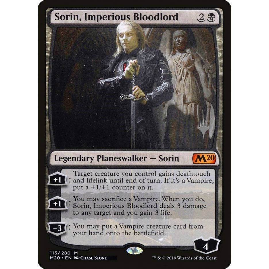 Image for Sorin, Imperious Bloodlord (115) (PPM20) - Magic: The Gathering