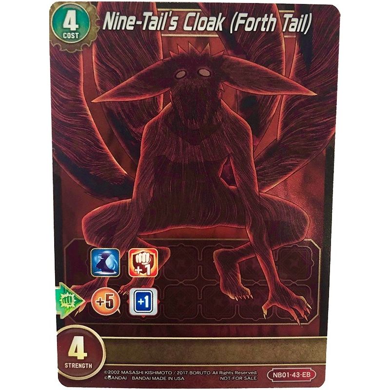 Image for Nine-Tail's Cloak (Forth Tail) (NB01-43-EB) (NBTPC) - Chrono Clash System