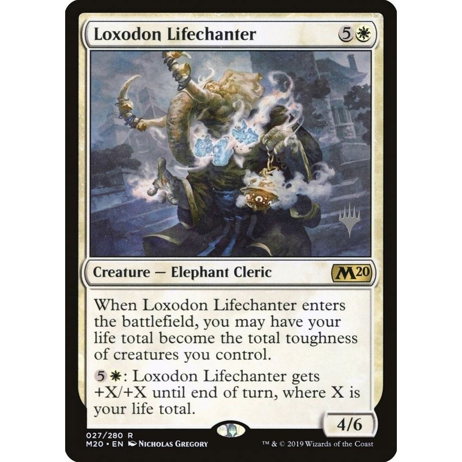 Image for Loxodon Lifechanter (27) (PPM20) - Magic: The Gathering
