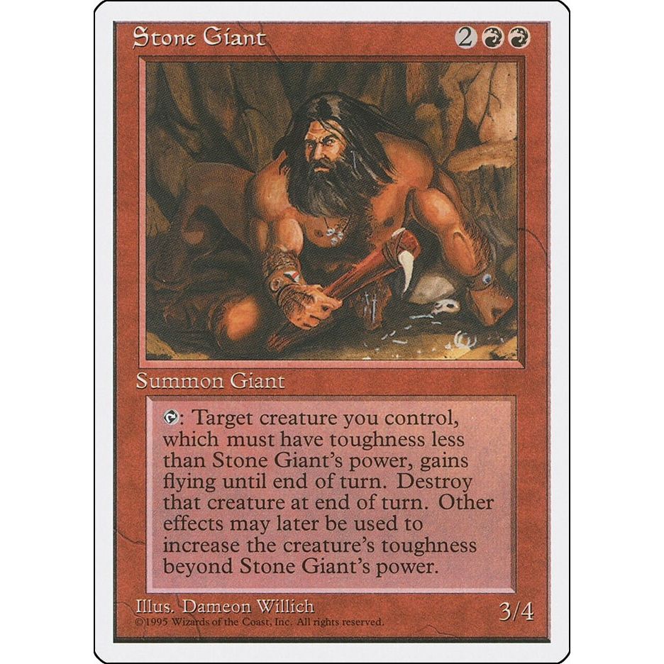 Image for Stone Giant (4ED) - Magic: The Gathering