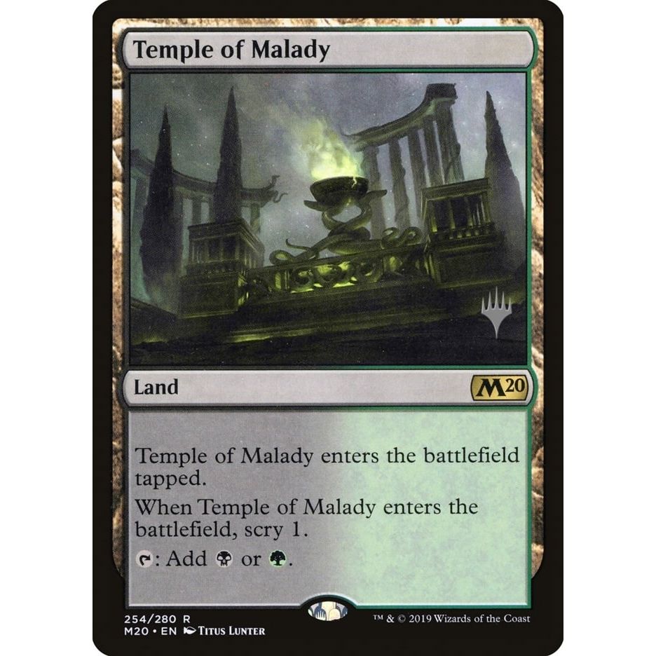Image for Temple of Malady (254) (PPM20) - Magic: The Gathering