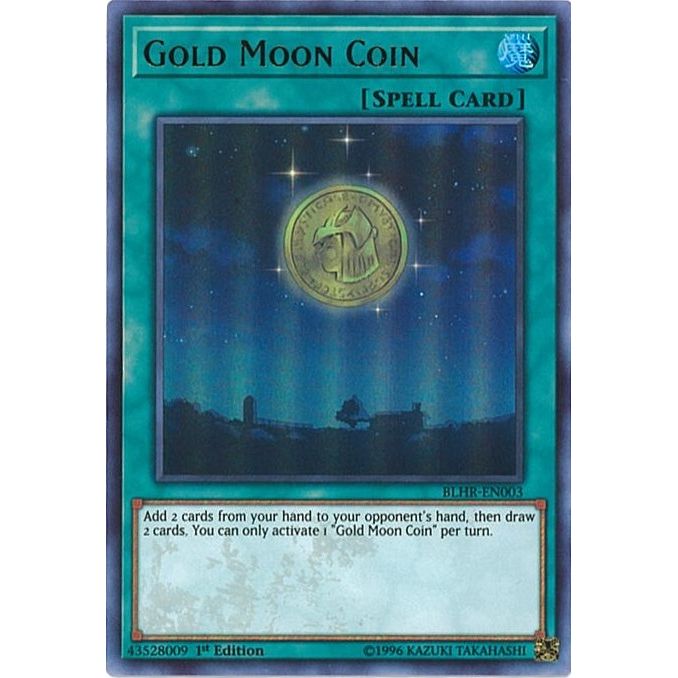 Image for Gold Moon Coin (BLHR-EN003) (BLHR) - YuGiOh