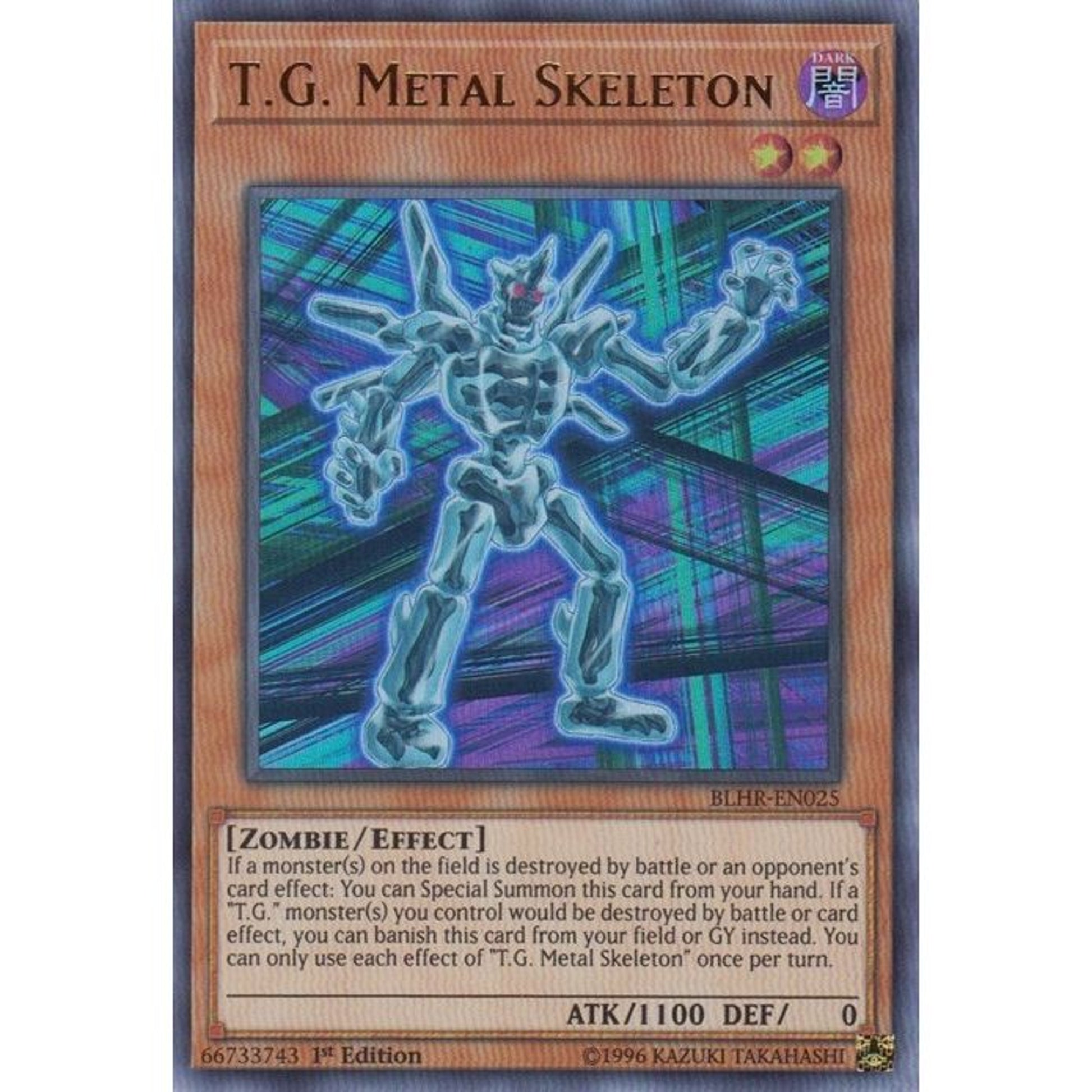 Image for T.G. Metal Skeleton (BLHR-EN025) (BLHR) - YuGiOh