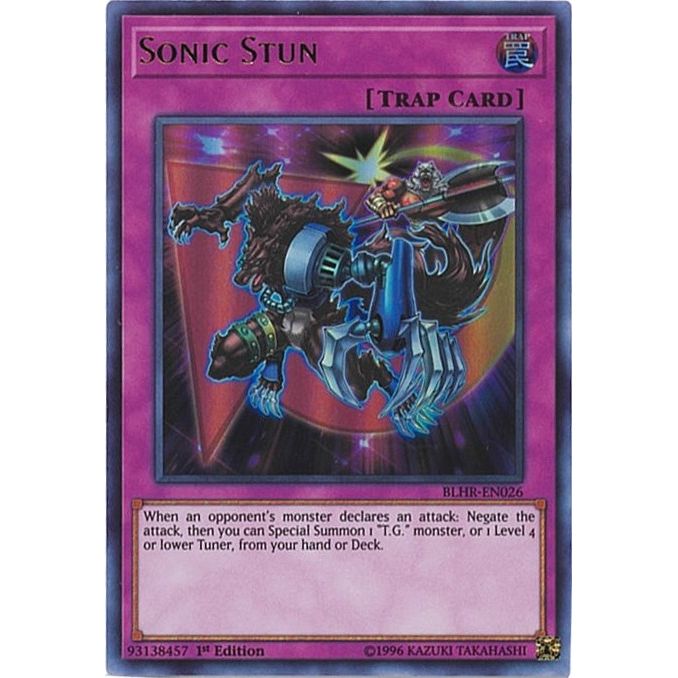 Image for Sonic Stun (BLHR-EN026) (BLHR) - YuGiOh
