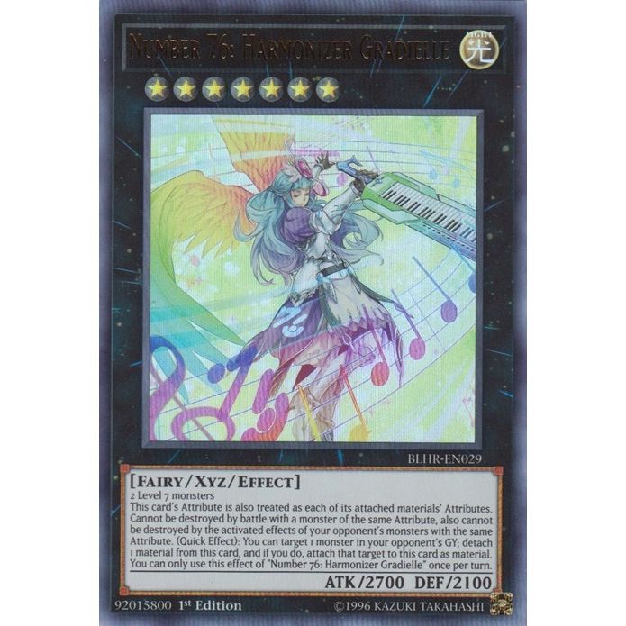 Image for Number 76: Harmonizer Gradielle (BLHR-EN029) (BLHR) - YuGiOh
