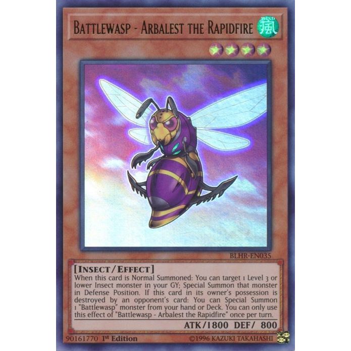 Image for Battlewasp - Arbalest the Rapidfire (BLHR-EN035) (BLHR) - YuGiOh