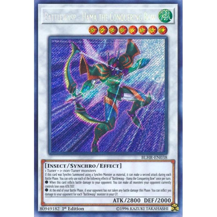 Image for Battlewasp - Hama the Conquering Bow (BLHR-EN038) (BLHR) - YuGiOh